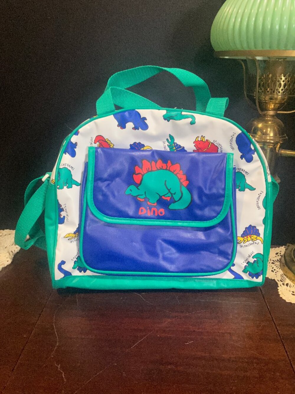 Dino Insulated Lunch Box with Dinosaurs